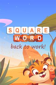 Square Word: Back to Work - Box - Front Image