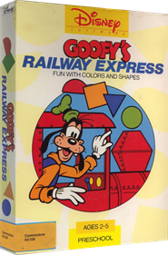 Goofy's Railway Express - Box - 3D Image