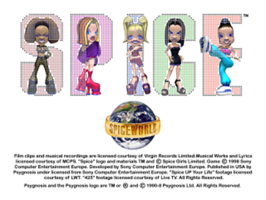 Spice World - Screenshot - Game Title Image
