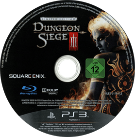 Dungeon Siege III: Limited Edition - Disc Image