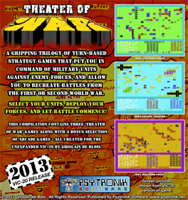 Theater of War - Box - Back Image