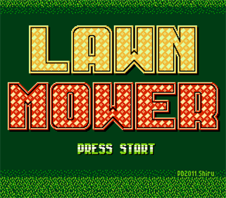 Lawn Mower - Screenshot - Game Title Image
