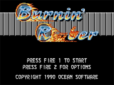 Burnin' Rubber - Screenshot - Game Title Image