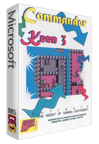 Commander Keen 3: Keen Must Die! - Box - 3D Image