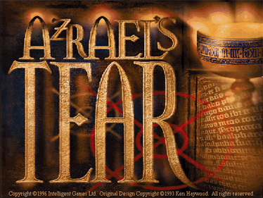 Azrael's Tear - Screenshot - Game Title Image