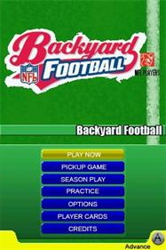 Backyard Football - Screenshot - Game Title Image
