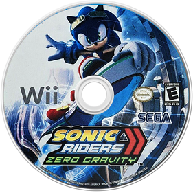 Sonic Riders Regravitified - Fanart - Disc Image