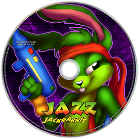 Jazz Jackrabbit - Fanart - Disc Image
