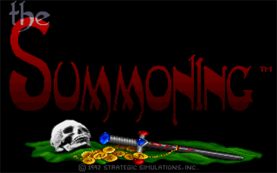 The Summoning - Screenshot - Game Title Image