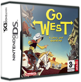 Go West: A Lucky Luke Adventure - Box - 3D Image
