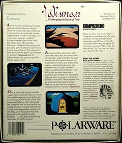 Talisman: Challenging the Sands of Time - Box - Back Image