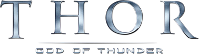 Thor: God of Thunder - Clear Logo Image