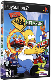 The Simpsons: Hit & Run - Box - 3D Image
