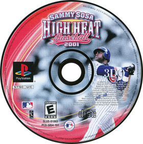 Sammy Sosa High Heat Baseball 2001 - Disc Image