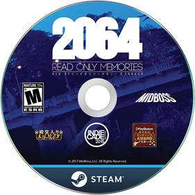 2064: Read Only Memories - Fanart - Disc Image