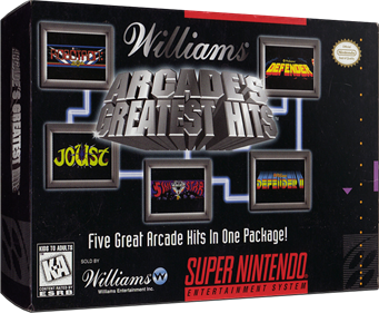 Williams Arcade's Greatest Hits - Box - 3D Image
