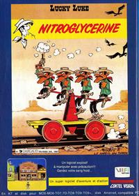 Lucky Luke: Nitroglycerine - Advertisement Flyer - Front Image