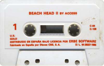 Beach-Head II: The Dictator Strikes Back - Cart - Front Image