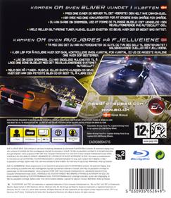 Need for Speed: Carbon - Box - Back Image