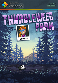 Delores: A Thimbleweed Park Mini-Adventure - Fanart - Box - Front Image