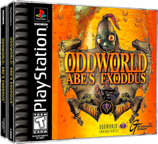 Oddworld: Abe's Exoddus - Box - 3D Image