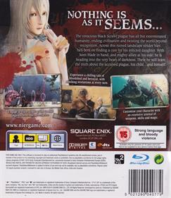 NieR - Box - Back Image