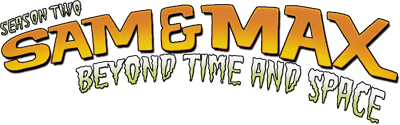 Sam & Max: Season Two: Beyond Time and Space - Clear Logo Image