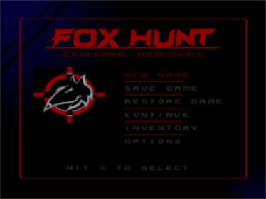 Fox Hunt - Screenshot - Game Title Image