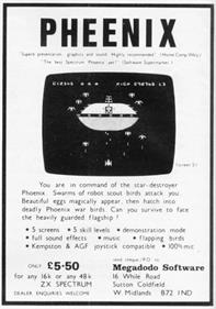 Pheenix - Advertisement Flyer - Front