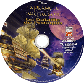 Treasure Planet: Battle at Procyon - Disc Image