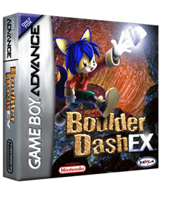 Boulder Dash EX - Box - 3D Image