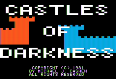 Castles of Darkness - Screenshot - Game Title Image