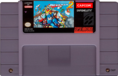 Mega Man II - Fanart - Cart - Front Image