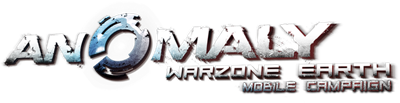 Anomaly: Warzone Earth: Mobile Campaign - Clear Logo Image