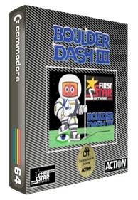 Boulder Dash III - Box - 3D Image