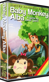 Baby Monkey Alba - Box - 3D Image