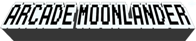 Arcade Moonlander Plus - Clear Logo Image