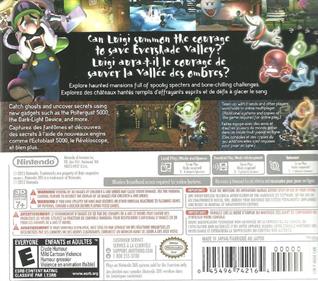 Luigi's Mansion: Dark Moon - Box - Back Image