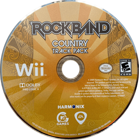 Rock Band: Country Track Pack - Disc Image