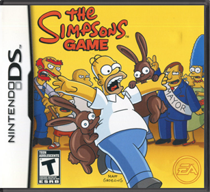 The Simpsons Game - Box - Front - Reconstructed Image