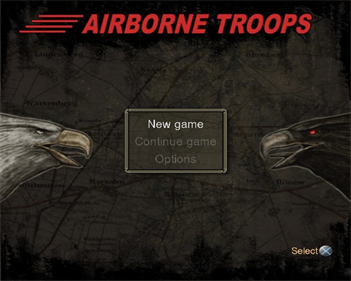 Airborne Troops: Countdown to D-Day - Screenshot - Game Title Image