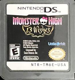 Monster High: 13 Wishes - Cart - Front Image