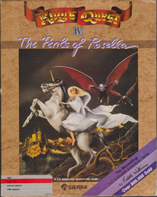 King's Quest IV: The Perils of Rosella - Box - Front Image