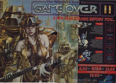 Game Over II - Advertisement Flyer - Front Image