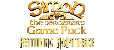 Simon the Sorcerer's Puzzle Pack: NoPatience - Clear Logo Image