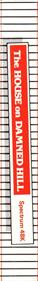 The House on Damned Hill - Box - Spine Image