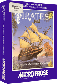 Sid Meier's Pirates! - Box - 3D Image