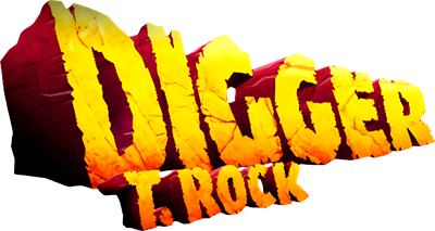 Digger T. Rock: The Legend of the Lost City - Clear Logo Image