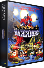 Armored Warriors - Box - 3D Image