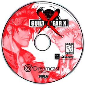 Guilty Gear X - Fanart - Disc Image